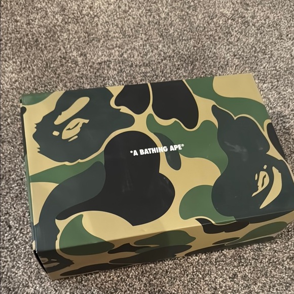 Bape Purple Sneakers Classic Design
